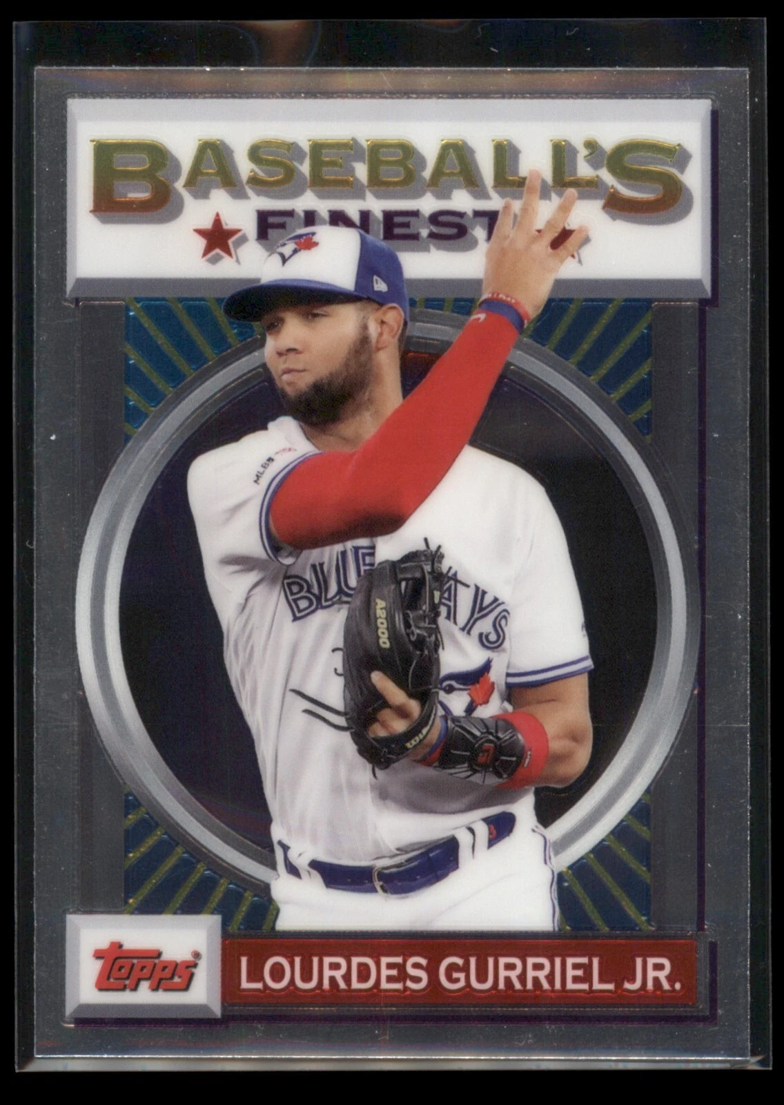 Lourdes Gurriel Jr - 2020 Topps Finest Flashbacks #125 - Blue Jays
