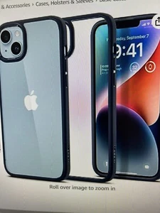 Spigen Ultra Hybrid Case for iPhone 6.7" (2022)Navy Blue - Picture 1 of 4