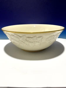 Lenox Serving Fruits of Life Bowl/Dish with Gold Trim Large 9”in - Picture 1 of 6