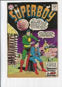 Superboy #74 1st Appearance NEW KRYPTON! Jor-El Lara & Krypto Cover 1959 VG- 3.5 - Picture 1 of 2