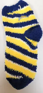 NFL San Diego Chargers Calzini Morbidi Fuzzy, Nuovi (CANDY CANE) - Foto 1 di 1