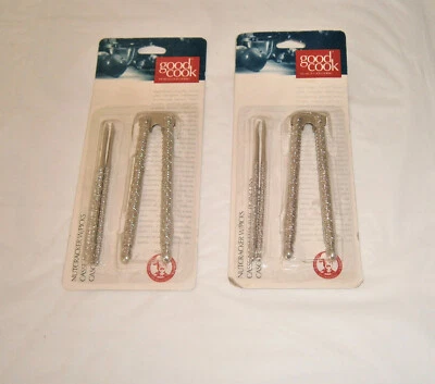 2 NIP Good Cook Metal Nut Crackers w Picks Metal Lobster Shells Crabmeat  - Image 1 of 2