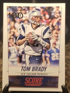 2014 Panini Score Hot 100 Quarterback Tom Brady #235 RC New England Patriots - Picture 1 of 2