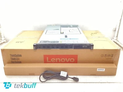 Lenovo ThinkSystem 1U SR630 Server 1x Xeon Gold 5218 32GB No HD - (7X02A0CKNA) - Image 1 of 4