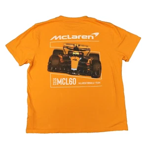 McLaren Formula 1 Racing Shirt XL Team Orange MCL60 2023 Hollister F1 - Picture 1 of 11