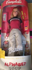 1999 Campbell’s Alphabet Soup Barbie Neu im Karton NRFB 26845 - Bild 1 von 5