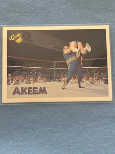 1990 Classic WWF - #78 Akeem - Picture 1 of 2