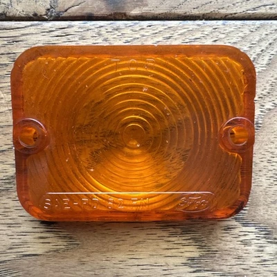 1962 Ford Falcon FoMoCo par de capas de luz âmbar sinal de seta - Imagem 1 de 4