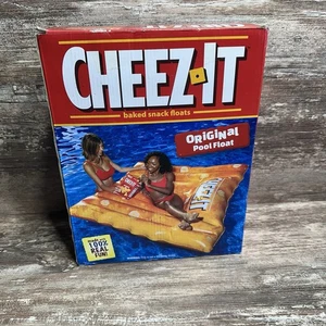 Cheez-It Pool Float – Extra Large Inflatable Snack Shaped Floatie FAST SHIPPING! - Picture 1 of 6