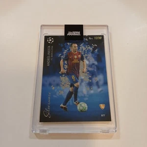 Andrés Iniesta 2024-25 Topps Total Football Silverware Blue /50 card - Picture 1 of 2