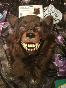 California Costumes Grizzly Bear Ani-motion Mask -NEW - Picture 1 of 4