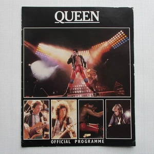 Queen 1980 The Game European UK Tour Concert Programme Book (VG) - Picture 1 of 10