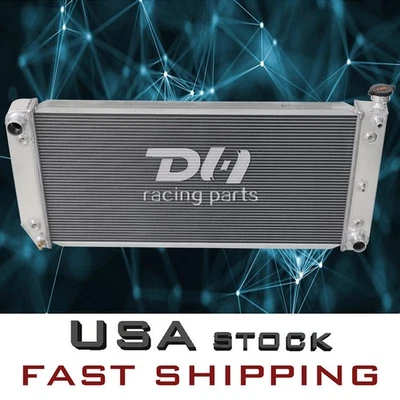 Radiador de aluminio de 4 filas para Chevy GMC C/K1500 2500 3500 1988-1993 90 6,2 L V8 Foto 1 de 4