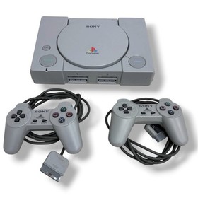 Sony Playstation 1 Console With 2 Controllers SCPH-5501