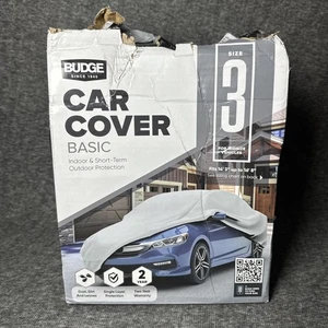 Budge Size 3 Car Cover Fits Sedans up to 16'8" Long UV Protect Breathable READ! - Bild 1 von 8