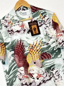 MUSASHIYA Herren Aloha Hemd Gr:S ikkf9xno - Bild 1 von 11