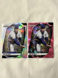 2025 Panini Prizm Baseball Silver Holo And Pink Prizm #57 Don Drysdale - Bild 1 von 2