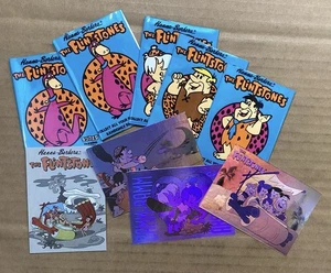 The Flintstones Chase Cards ~ Ologrammi (H1-H3), Tekchrome (T1) ~ Involucri ~ Cardz - Foto 1 di 11