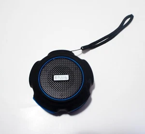 Speaker 4.5” Portable iHome iBT82 Waterproof Bluetooth Black & Blue b-x WORKS - Picture 1 of 6