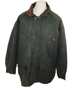 THE AUSTRALIAN OUTBACK COLLECTION HERREN JACKET WACHS WAX JACKE Gr XL GRUN - Bild 1 von 7