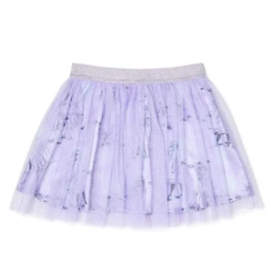 Disney Frozen Big Girl's Purple Tutu Skirt over Shorts - NWT - Picture 1 of 2
