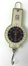 Kitchen King Spring Scale Hanging Red Needle 25 lb Vintage 