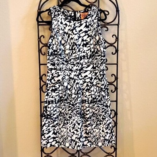 Abito in cotone seta stampato TORY BURCH Taglia 8