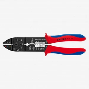 Knipex Crimping Pliers - Insulated Terminals and Plug Connectors - Plastic Grip - Bild 1 von 1