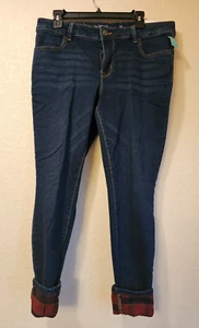 Maurices Damenjeans mittlerer Bund gerade Größe 14W normal (10) neu mit Etikett - Bild 1 von 4