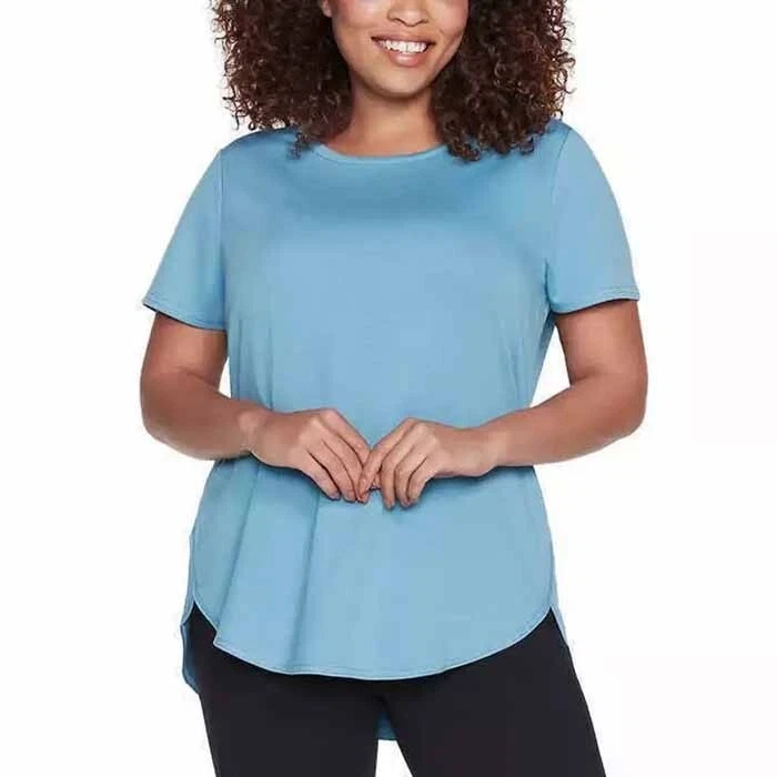 Camiseta túnica para mujer Skechers Go Walk tela de felpa manga corta Foto 1 de 1