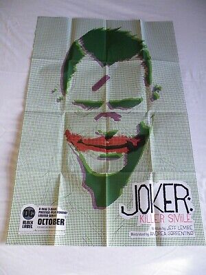 Joker: Killer Smile (DC Black Label) 24  X 36  Folded Promo Poster • 4.99£