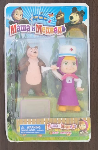 Masha and the Bear Action Figures- Free Shipping Cover