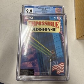 Impossible Mission II for NES - CGC 9.9 A++ H-Overlap Very High Grade!