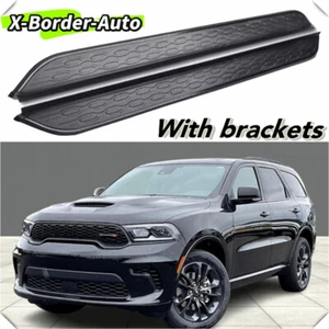 2PC Running Boards Side Steps Nerf Bars Only Fits For Dodge Durango 2018-2025 GT - Picture 1 of 5