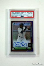 2015 Bowman Chrome Draft Christin Stewart Purple Refractor Auto PSA 10! Gem Mint