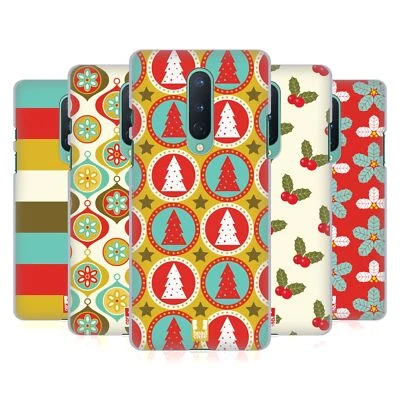 HEAD CASE DESIGNS RETRO CHRISTMAS HARD BACK CASE FOR ONEPLUS ASUS AMAZON - Image 1 of 4