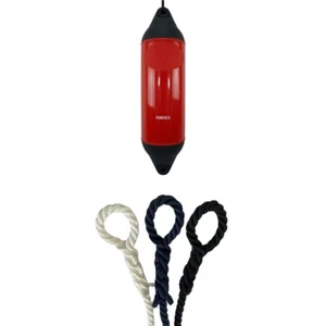 1 x Guardabarros para barco HURRICANE Vortex: rojo PM06 - EXTREMO EMPALMADO GRATIS CUERDA DE 10 MM - Imagen 1 de 2