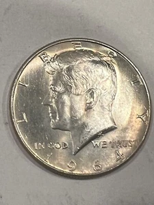us münzen-\ jfk half dollar silber 1964 kennedy - Bild 1 von 2