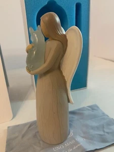 UNO MAS UNO Sculpted Hand-Painted Ready to be Given as a Gift for Loss Dog - Picture 1 of 11