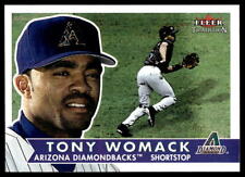 2001 Fleer Tradition #92  Tony Womack   Arizona Diamondbacks
