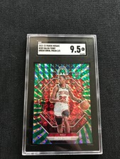 2022-23 Panini Mosaic FOTL Dalen Terry RC Green Swirl Prizm /5 SGC MT 9.5!!!