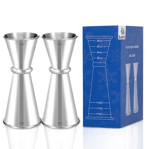 1oz 2oz Japanese Jigger with 7 Measurements Inside for Bartender Premium 304 ... - Picture 1 of 7