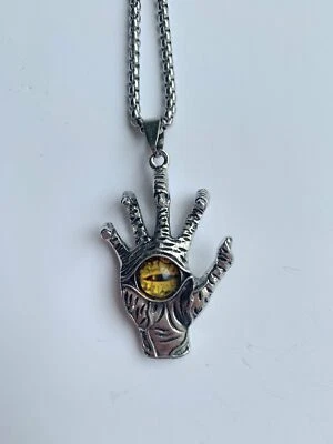 LEYENDAS Collar Colgante Personalidad Ojo de Dragón Garra de Demonio Dominador Inoxidable Foto 1 de 4