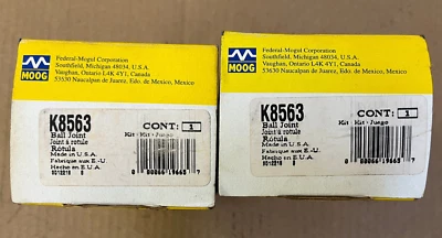 Rótula Explorer 1990-1993 Moog K8563 inferior Ford Mazda Bronco Ranger hecha en EE. UU. Foto 1 de 4