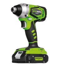 GreenWorks Akkudrehschlagschrauber 24 V 2 0 AH 1 Akku Ladegerät 282 NM