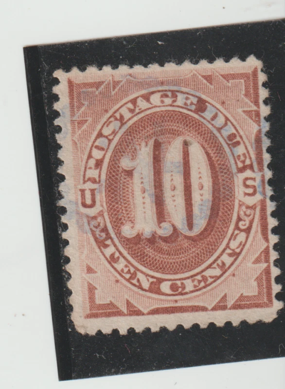 U.S. Scott #J5 Used 10c Postage Due Stamp NY Pearl Cancelation  CV $70.00 - Image 1 of 1