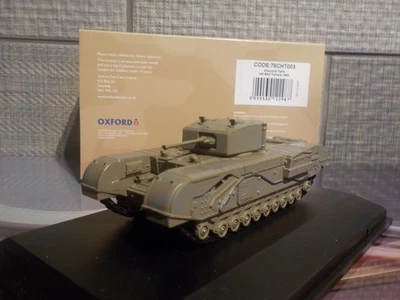 Churchill Tank, 142,  RAC, Tunisia 1/76 Oxford Diecast OXF 76CHT003 Military - Image 1 of 4