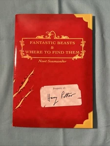Harry Potter Fantastic Beasts and Where to Find Them 1st Edition Book JK Rowling - Foto 1 di 3
