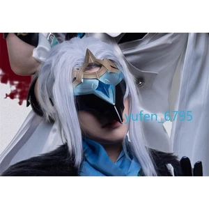 Dottore Maschera Gioco Genshin Impact Fatui Harbinger Cosplay Halloween Maschere Viso - Foto 1 di 20