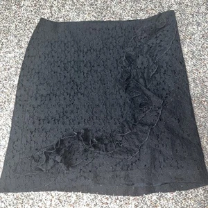 ralph ralph lauren 2 Cotton Blend Lined Lace Faux Wrap Skirt - Bild 1 von 6